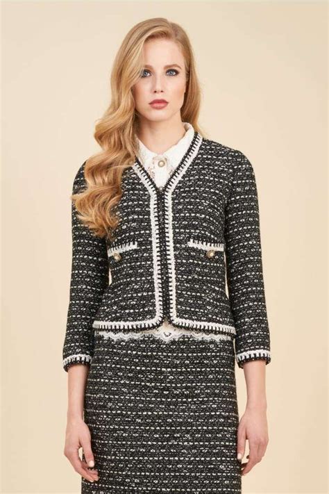 luisa spagnoli giacca chanel|luisa spagnoli clothing.